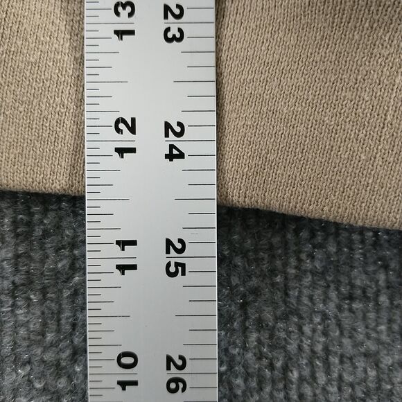 Rae's Creek Men's Jacket Tan Medium Long Sleeve Pullover 1/2 Zip Embroidered - Picture 11 of 12